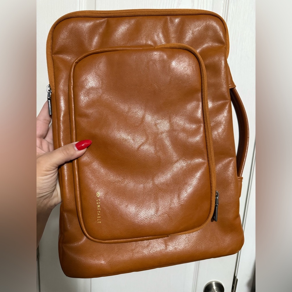Tan Laptop Bag - Picture 9 of 13